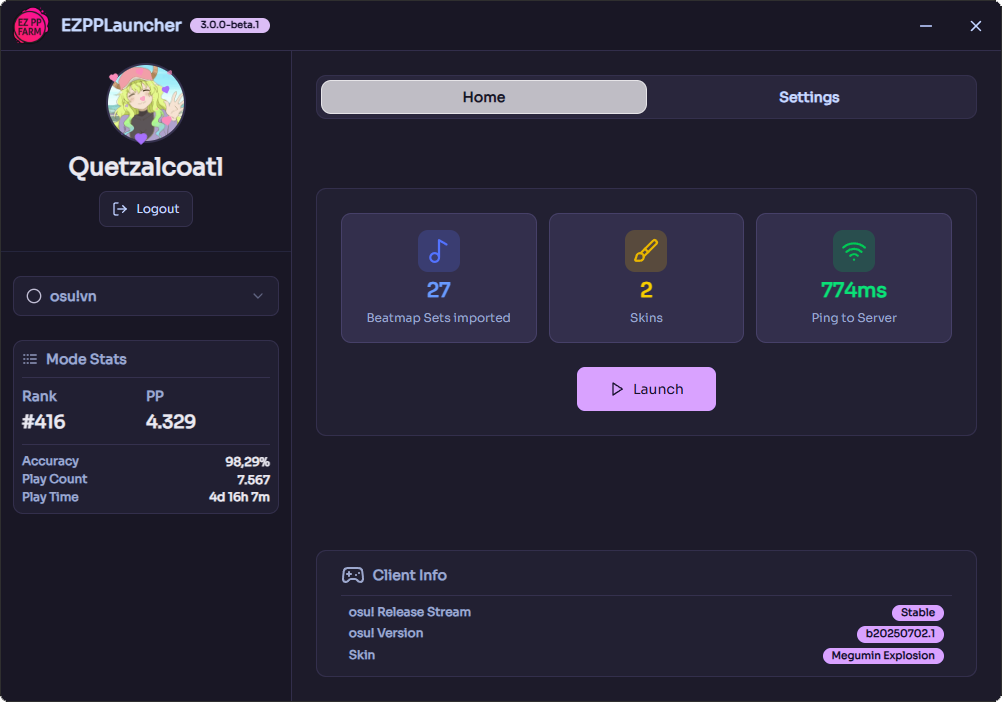 EZPPLauncher Preview